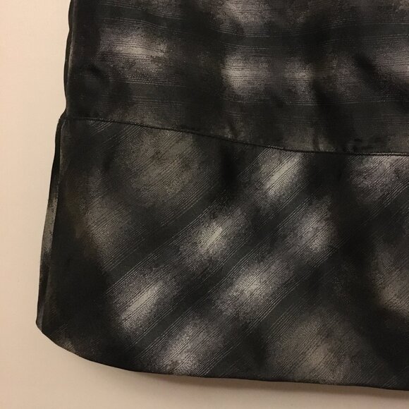 Retro Jacquard Pleated Pocketed Bubble Forest Green Lined Skirt - Picture 5 of 15